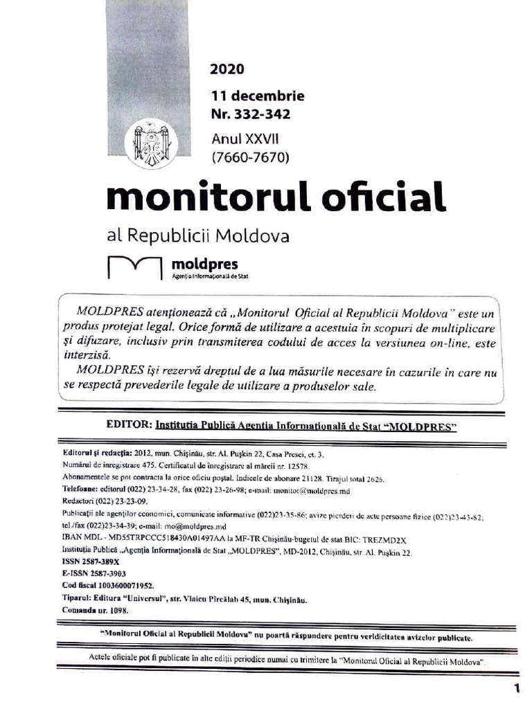 Monitor Oficial Lista Proiecte Scutire TVA PDF