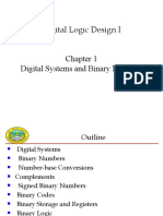 Digital Logic Design Chapter 1: Digital Systems and Binary Numbers