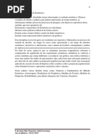 Fascículo de Estatística 2 ano Agronomia 2023