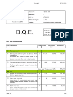 Affaire N°: Opération: Edité Le: Maître D'ouvrage:: LOT N°2 - Gros-Œuvre 13 018,28