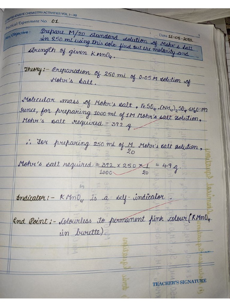 Titration Class 12th PDF