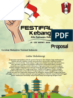 Proposal Sponsorship - Festifal Kebangsaan 2019