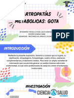 Artropatías Metabolicas