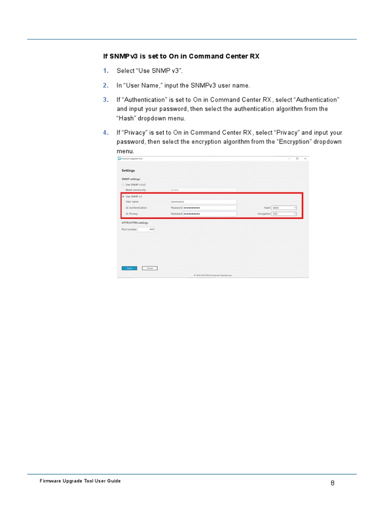 Command Center RX Firmware Upgrade Guide | PDF