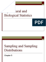 Chapter 5 - Sampling and Sampling Distributions