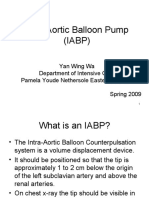 Intra Aortic Balloon Pump (IABP) 2009