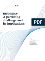 Inequality A Persisting Challenge and Its Implications