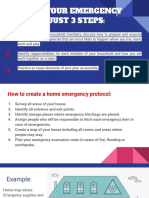 Assignment - Family Emergency Evacuation Plan