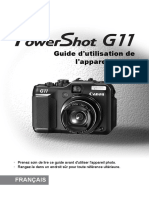 Notice Photo G11 Canon