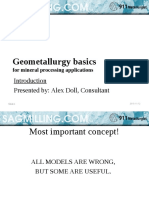 geometallurgy basics