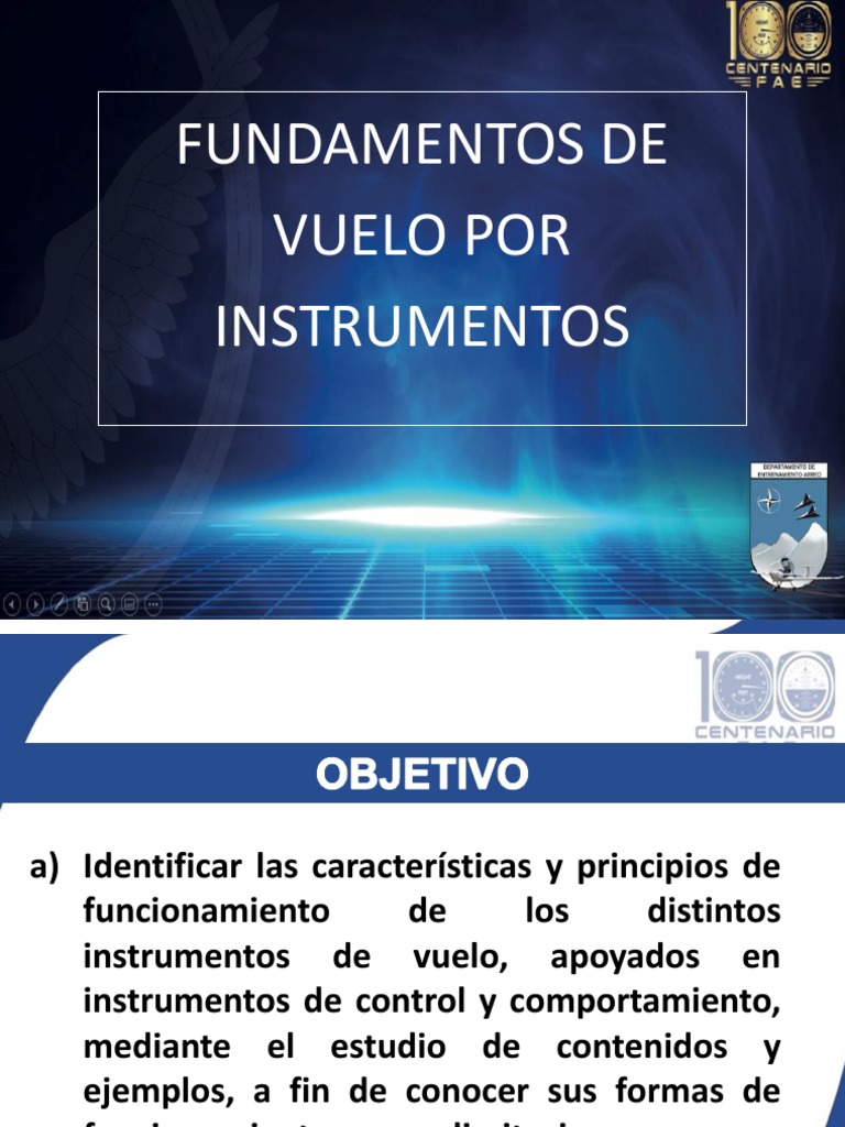 Fundamentos de Vuelo Por Instrumentos FI 1201 | PDF | Altímetro ...
