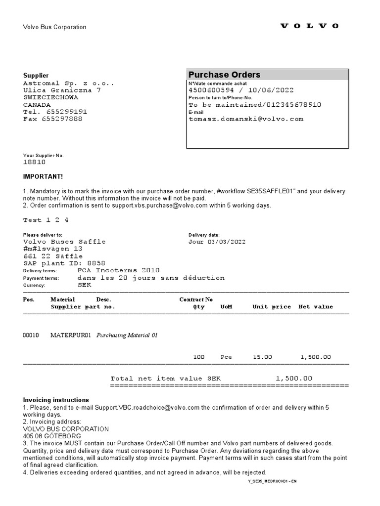 Test 3 | PDF | Invoice | Business