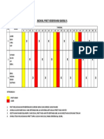 Jadwal Piket Kebersihan Barak A