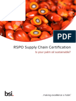 RSPO Supply Chain Certification: Is Your Palm Oil Sustainable