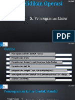 Bab 5 Pemrograman Linier 2-2016