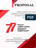 Proposal Peringatan Hari Ulang Tahun Ke-77 2022
