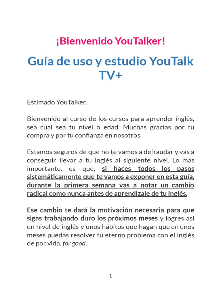 Útiles escolares en inglés - YouTalk TV Plus