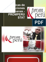 Estadísticas exportaciones peruanas PROMPERÚ