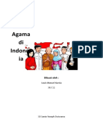Tugas Kliping Keberagaman Agama di Indonesia