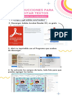 Instrucciones para Editar Textos