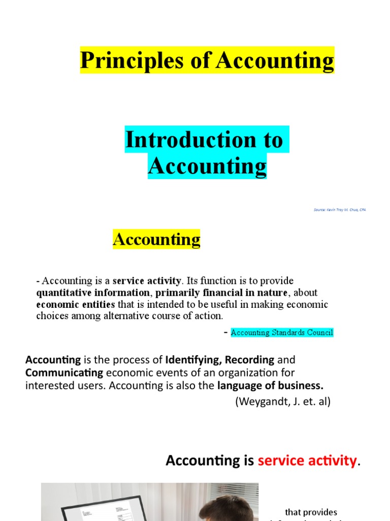 Introduction of accounting pdf accounting revenue