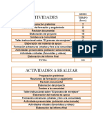 AULA AMPLIA Planificación de Actividades