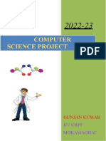 Computer Science Project - 074805
