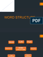 3rd Meeting - Words Structure