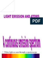 Light Emission and Atoms