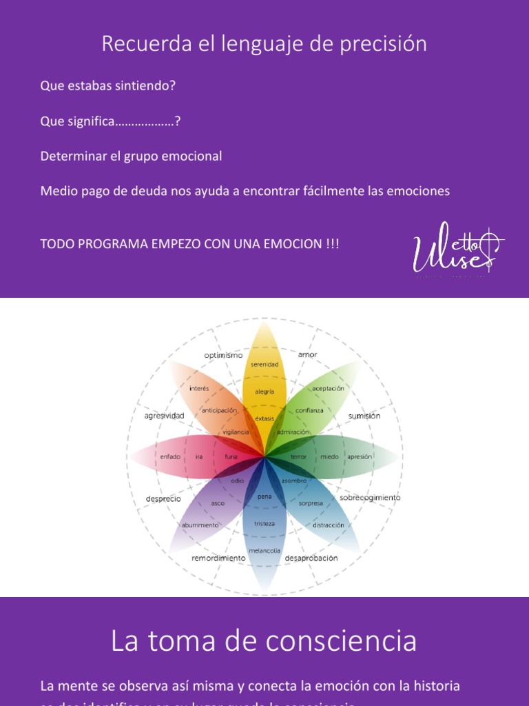 Emociones y Conflictos en Terapia | PDF | Amor | Las emociones