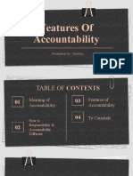 Features Of Accountability Presentation