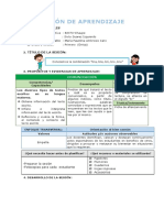 Sesión de Aprendizaje Silaba Trabado Bra, Bre, Bri, Bro, Bru