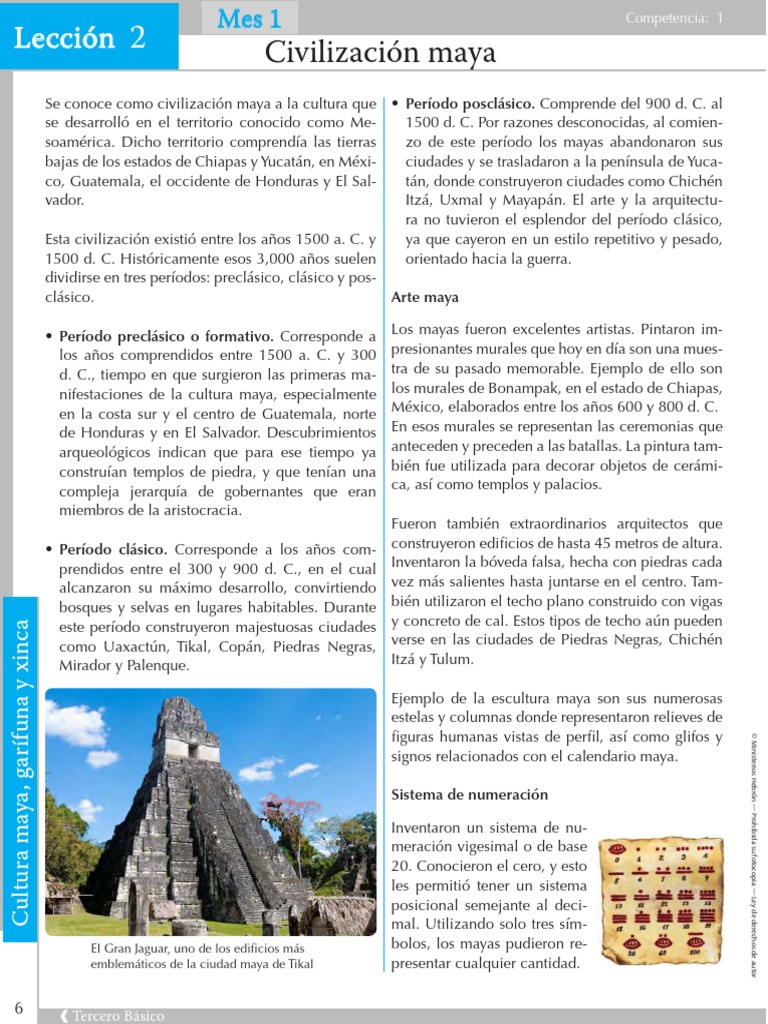 Civilización Maya | PDF | Civilización maya | Mesoamérica