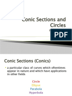 Circles and Conic Sections Pre-Calculus