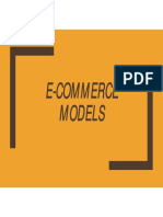 E Commerce Business Models IV BCom