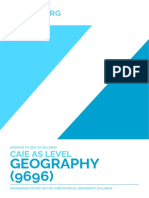 Caie As Level Geography 9696 Core Physical Geography v1
