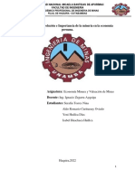 Monografía de Evolución e Importancia de La Minería en La Economía Peruana