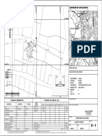 Esquema de localización de predio con medidas