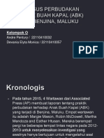 Kelompok o Kasus Perbudakan Di Benjina Maluku