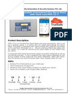 Truesafe Conventional Fire Alarm Panel With Cloud Conntsfc-12-2