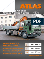 Ladekran Ak 75.2 Cranes / Grues / Grúas: Wirtschaftlich, Flexibel, Stark