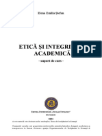 Suport curs ID- Etica si integritate academica