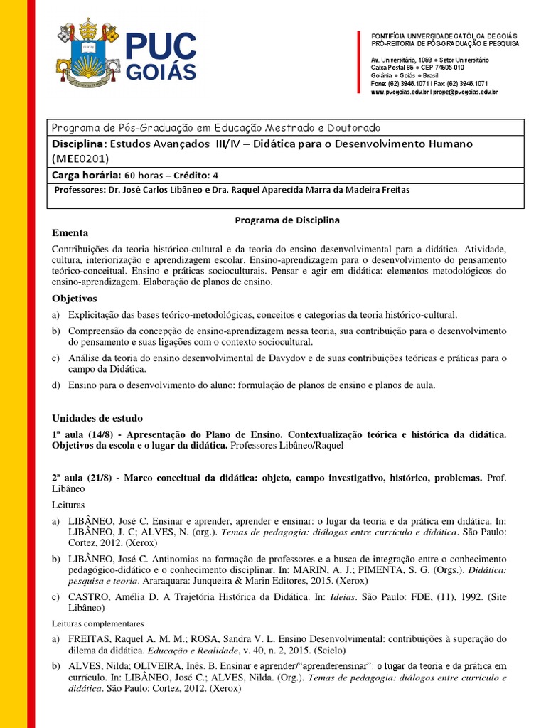 Didática e Desenvolvimento Humano | PDF | Aprendizado | Pedagogia