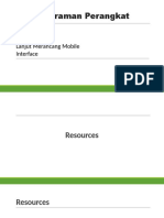 Pertemuan 4 Lanjut Merancang Mobile Interface