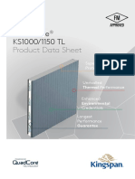 Kingspan KS1150 TL QuadCore Product Data Sheet EN DK 202206 v4