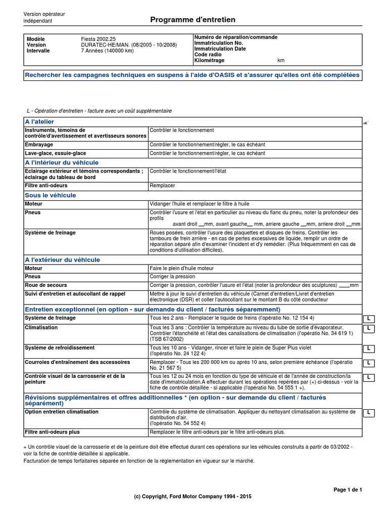 Carnet D Entretien, PDF, Pneumatique (véhicule)