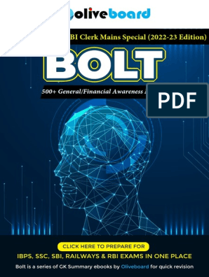 SBI Clerk Mains Bolt 2023 Oliveboard