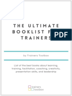 The Ultimate Booklist For Trainers and Educators