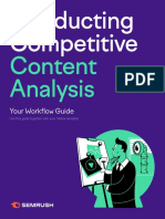Competitive Content Analysis Template