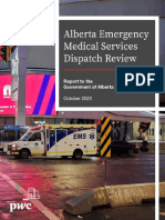 Alberta Medical Emergency Services Dispatch Review